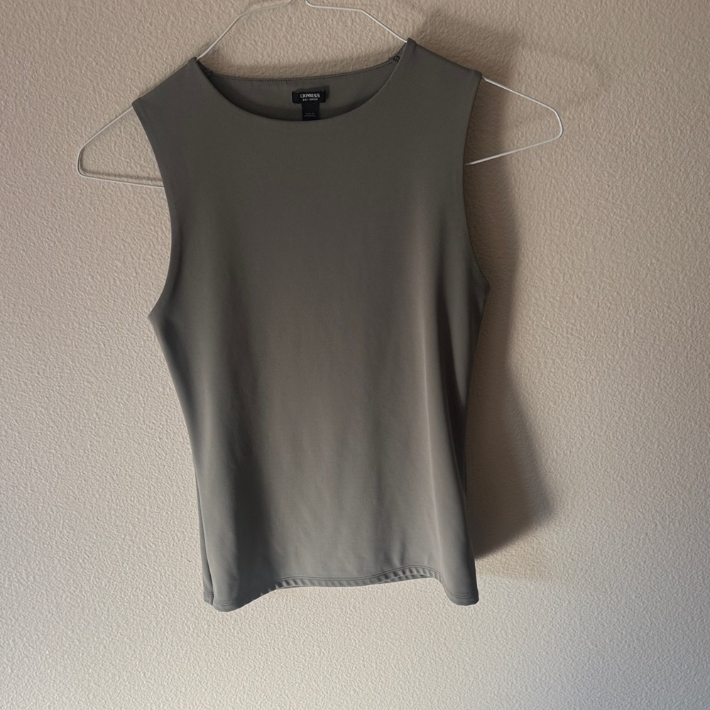 Express Olive Tank Top